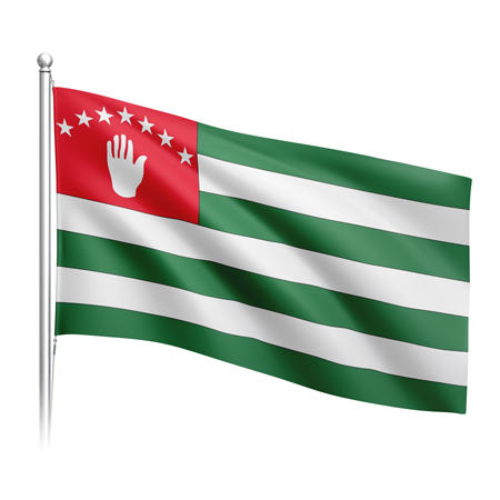 Купить Флаг Абхазии в Москве - Изготовление и продажа